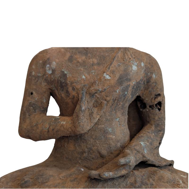 Indien Bronze Parvati Göttin Lotusthron Abhaya Mudra 1stbuddha