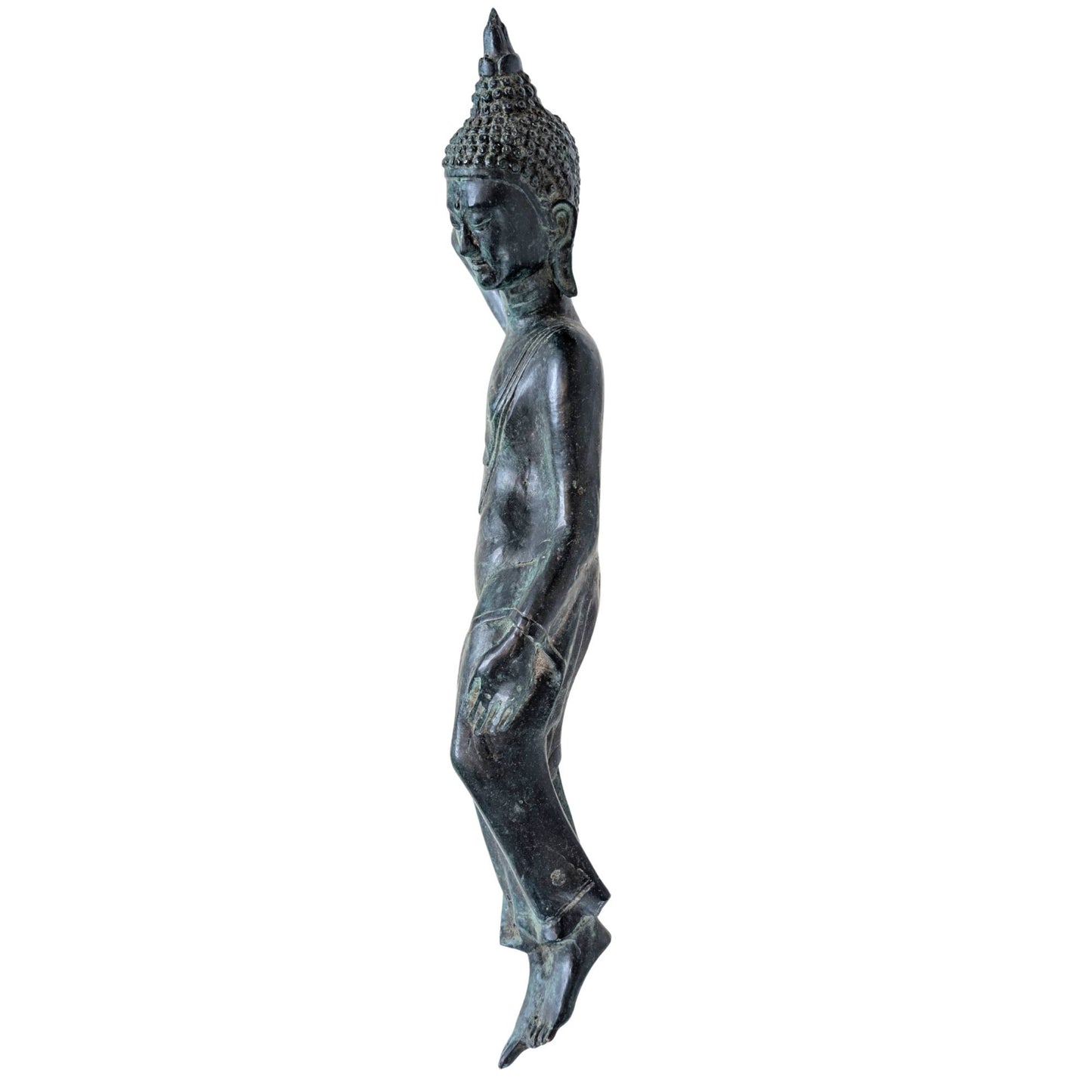 Liegender Buddha mit der Hand unter dem Kopf in Parinirvana-Pose aus Thailand