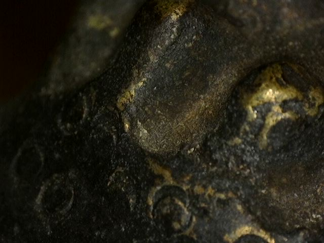 Buddha-Kopf aus Bronze aus der vorindustriellen Zeit