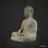 Video van vintage Japanse bronzen Boeddha in dhyana mudra, midden 20e eeuw