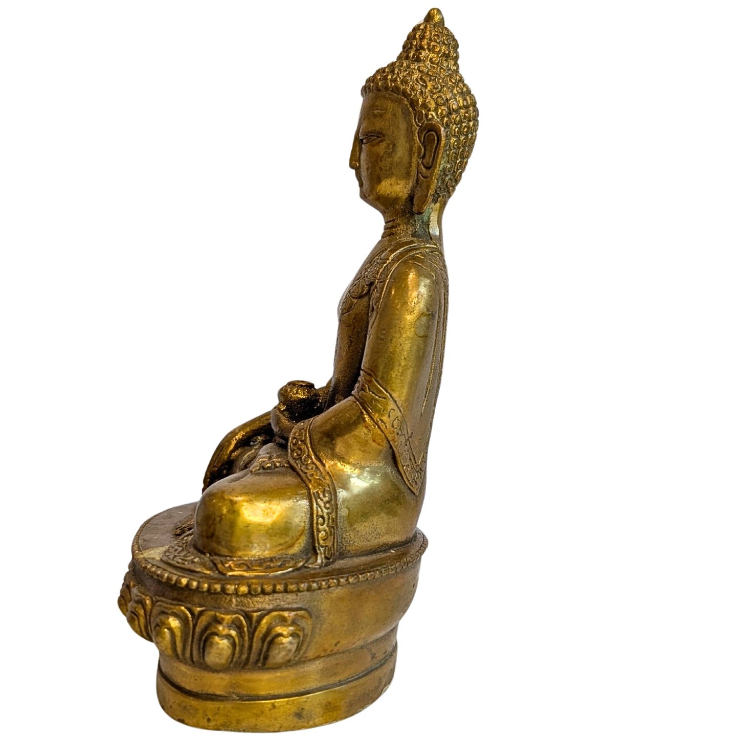 Profil des Medizinbuddhas für Heilmeditation und Achtsamkeit