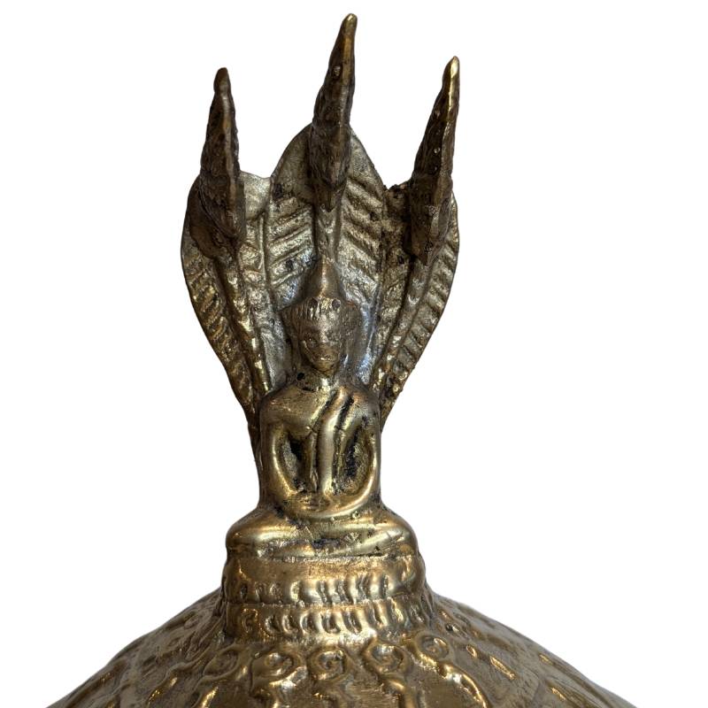 Asien Buddhistisch Opferschale Bronze Ornamentik 1stbuddha