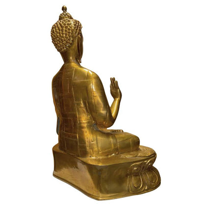 Shakyamuni Buddha als kraftvolles Symbol für Schutz, innere Ruhe und Vertrauen