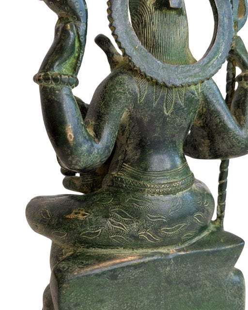 Bronzene Shiva-Statue mit Ganesha aus Indien


Bronzestatue von Shiva und Ganesha aus Indien