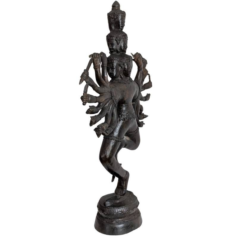 Tanzender Shiva Nataraja aus Bronze, hinduistische Ikonographie