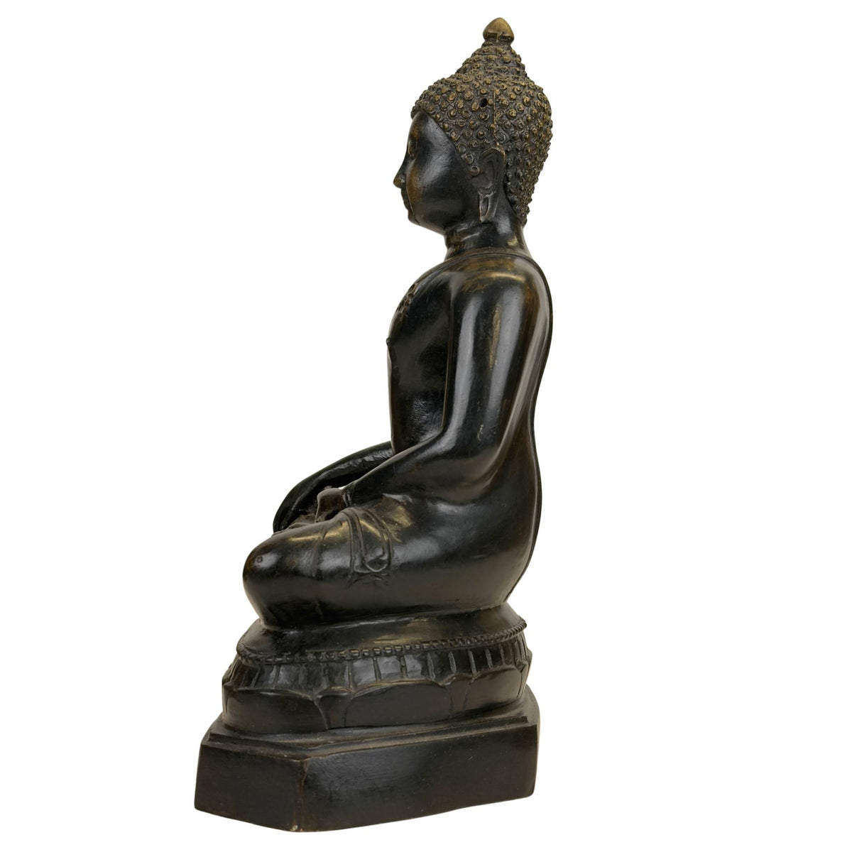 Spirituelle bronze Buddha-Statue aus Thailand