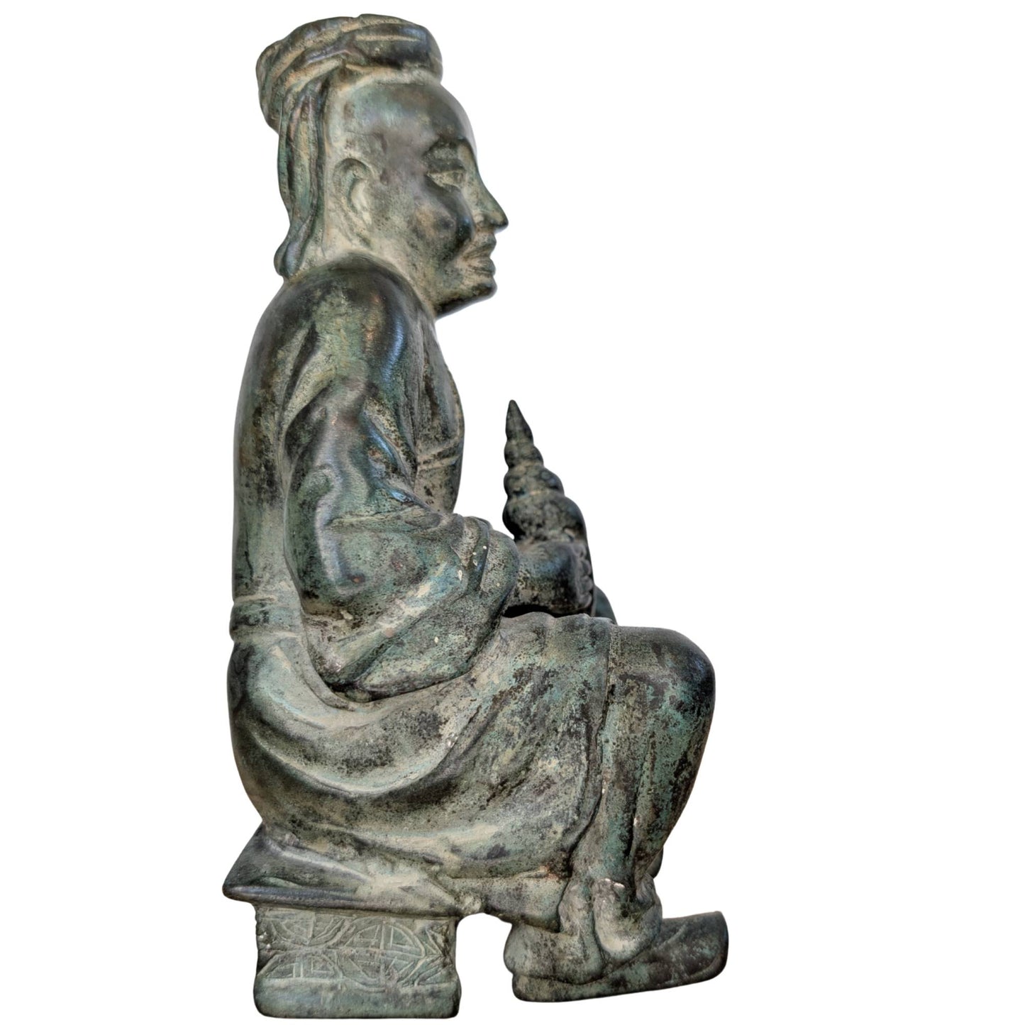 Seitenansicht des Unsterblichen zur Etablierung spiritueller Autorität