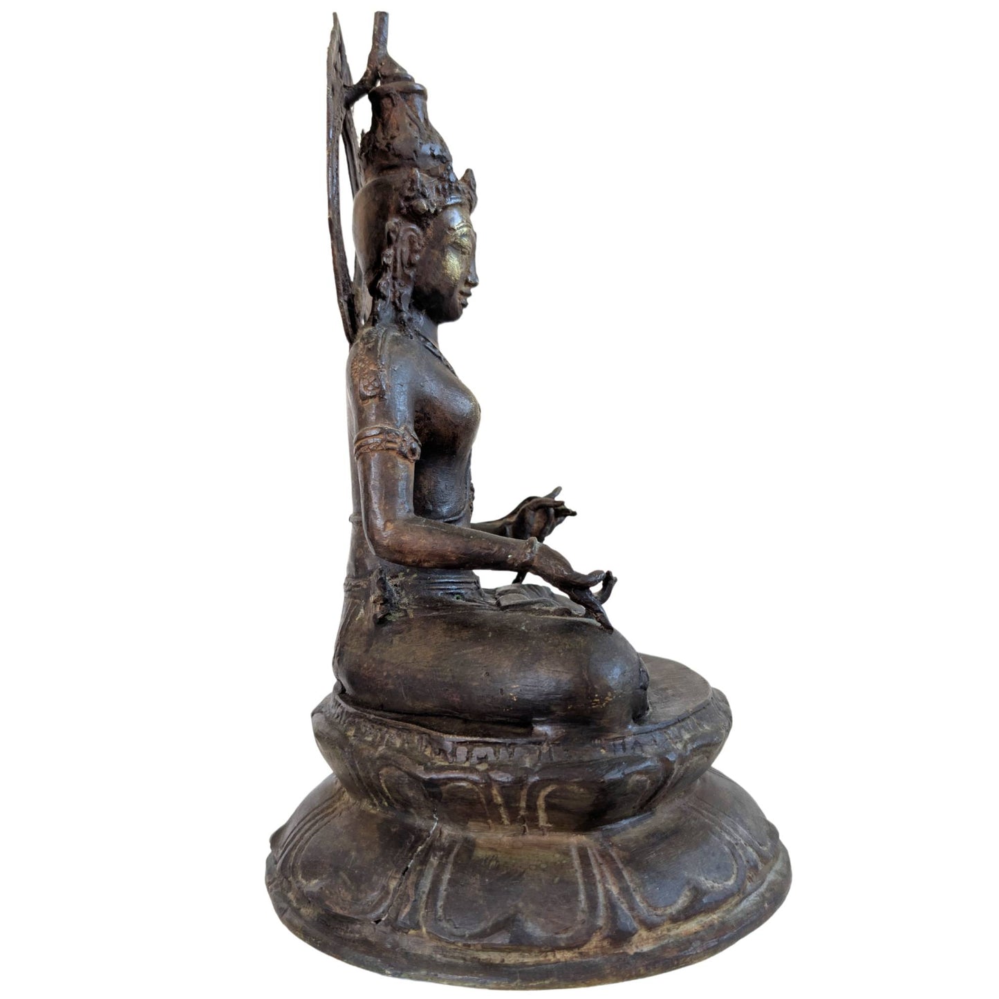 Bronzene Avalokiteshvara mit Einflüssen aus Srivijaya und Java