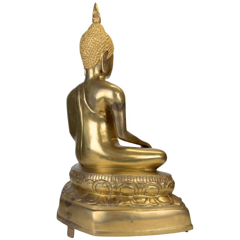Buddha im Stil der Sukhothai-Renaissance mit charakteristischer Flammen-Ushnisha und Gesichtszügen.