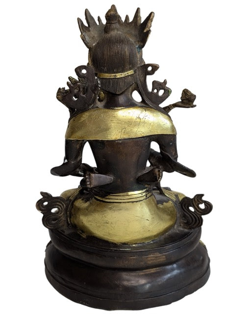 Tantrische buddhistische Yab-Yum-Bronzestatue aus Tibet


Tantrische buddhistische Yab-Yum-Bronzestatue aus Tibet