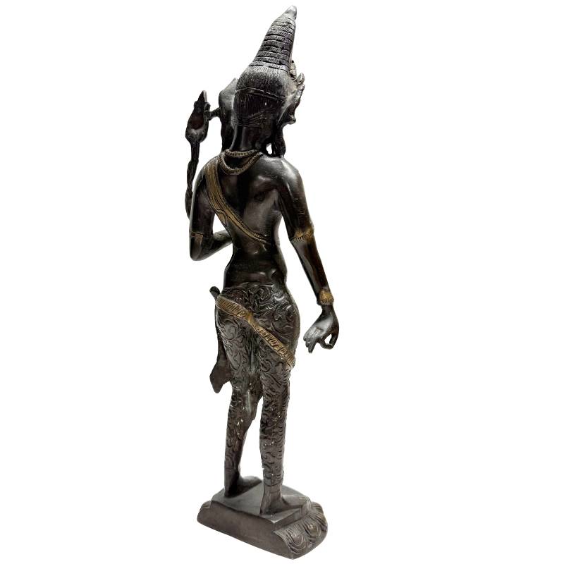 Tara-Statue aus Bronze, religiöse Skulptur aus dem Himalaya