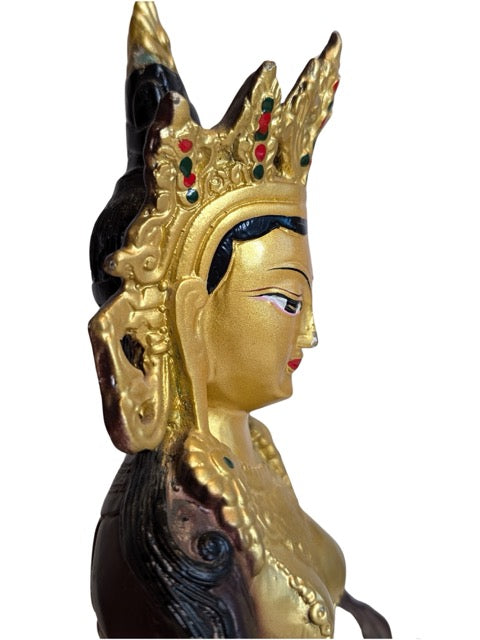 Spirituelles Wohnaccessoire in Form einer Tara-Statue