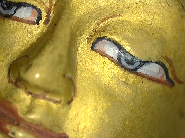 Die bronzene Tara-Bodhisattva wurde für die Verehrung verwendet.