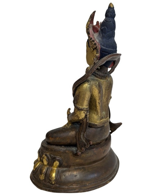 Bronzene Tara-Bodhisattva-Skulptur aus der Himalaya-Tradition