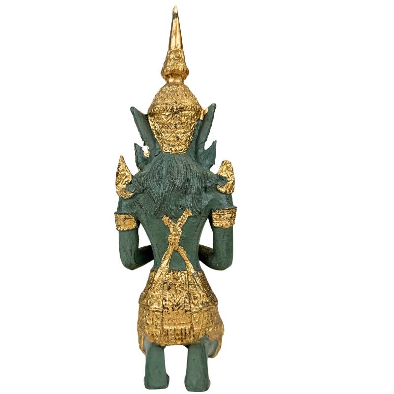 Tempelwächterfigurenpaar, thailändische Inneneinrichtung