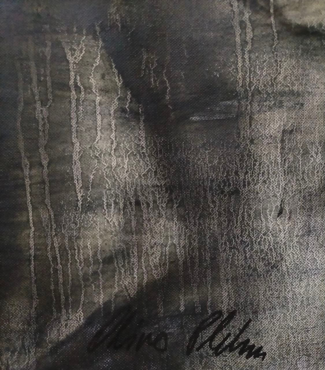 Detail der mit Kohle und Ölfarbe erzeugten Textur im Porträt von Angela Merkel von Oliver Plehn


Mit Kohle und Ölfarbe gefertigte Textur im Porträt von Angela Merkel von Oliver Plehn ...