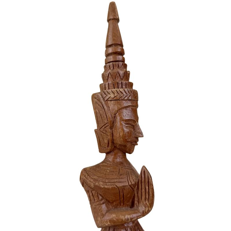Holzstatue aus Thailand