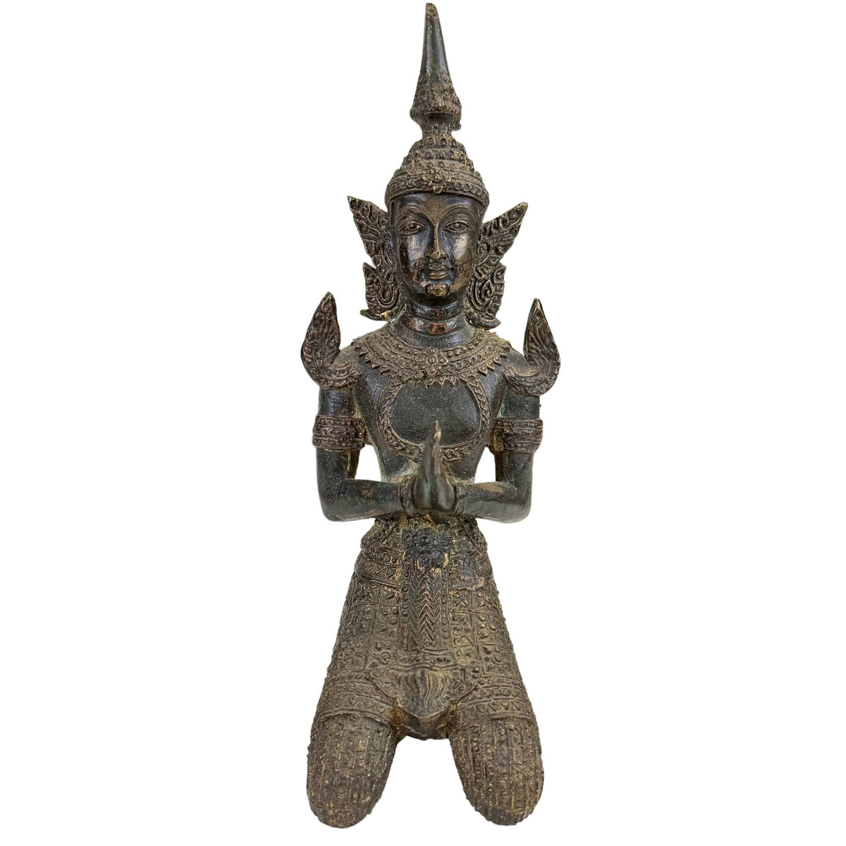 Thailand Rattanakosin bronzene Theppanom Tempelwächter