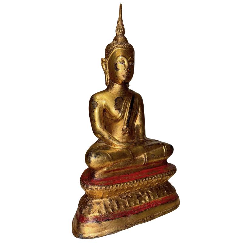 Thailändische Buddhismusstatue im Lanna-Stil, Expertise, 1. Buddha
