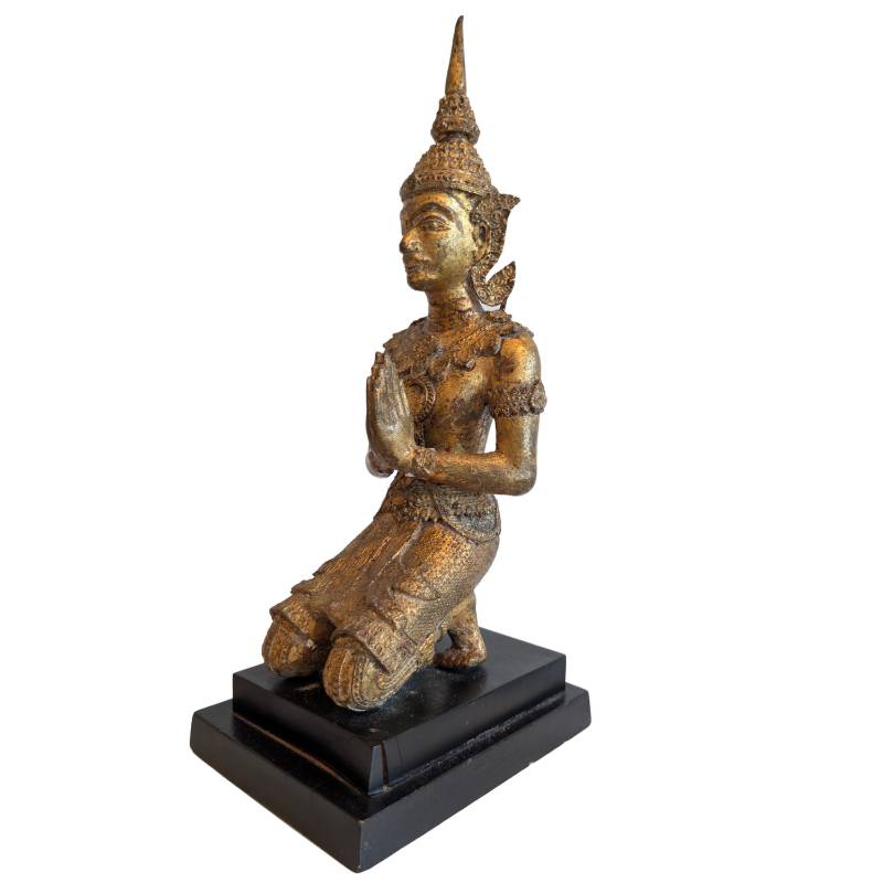 Schützende Thepanom-Figur aus Bronze aus Thailand