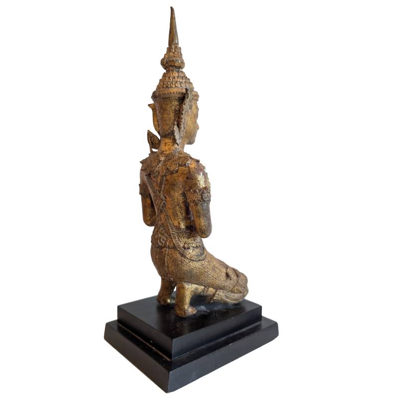 Andachtsbildende Thepanom-Statue aus Bronze aus Thailand