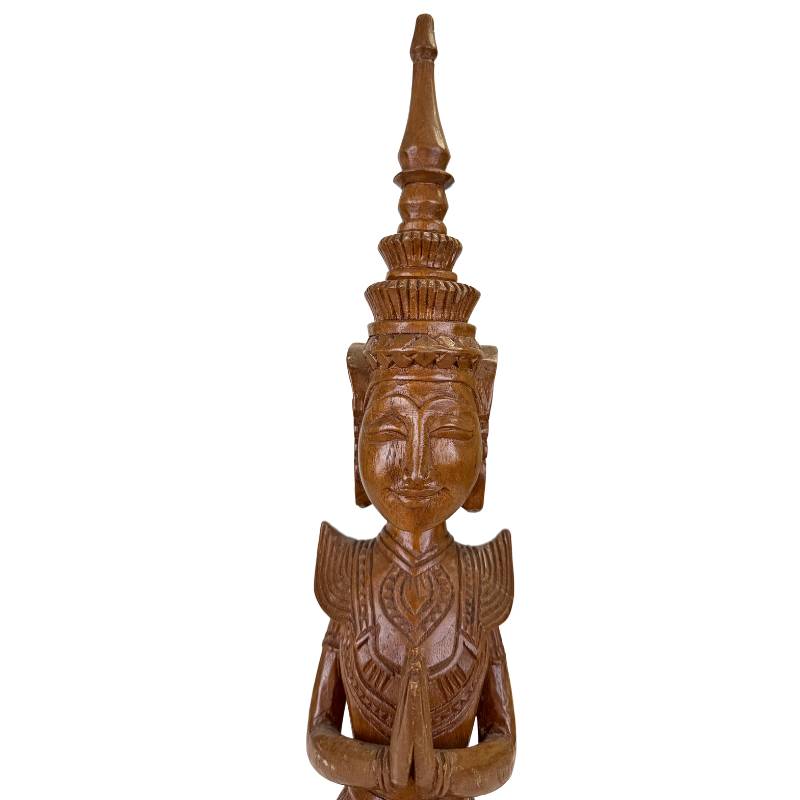 Thepanom Holzfiguren, religiöse Skulpturen aus Thailand
