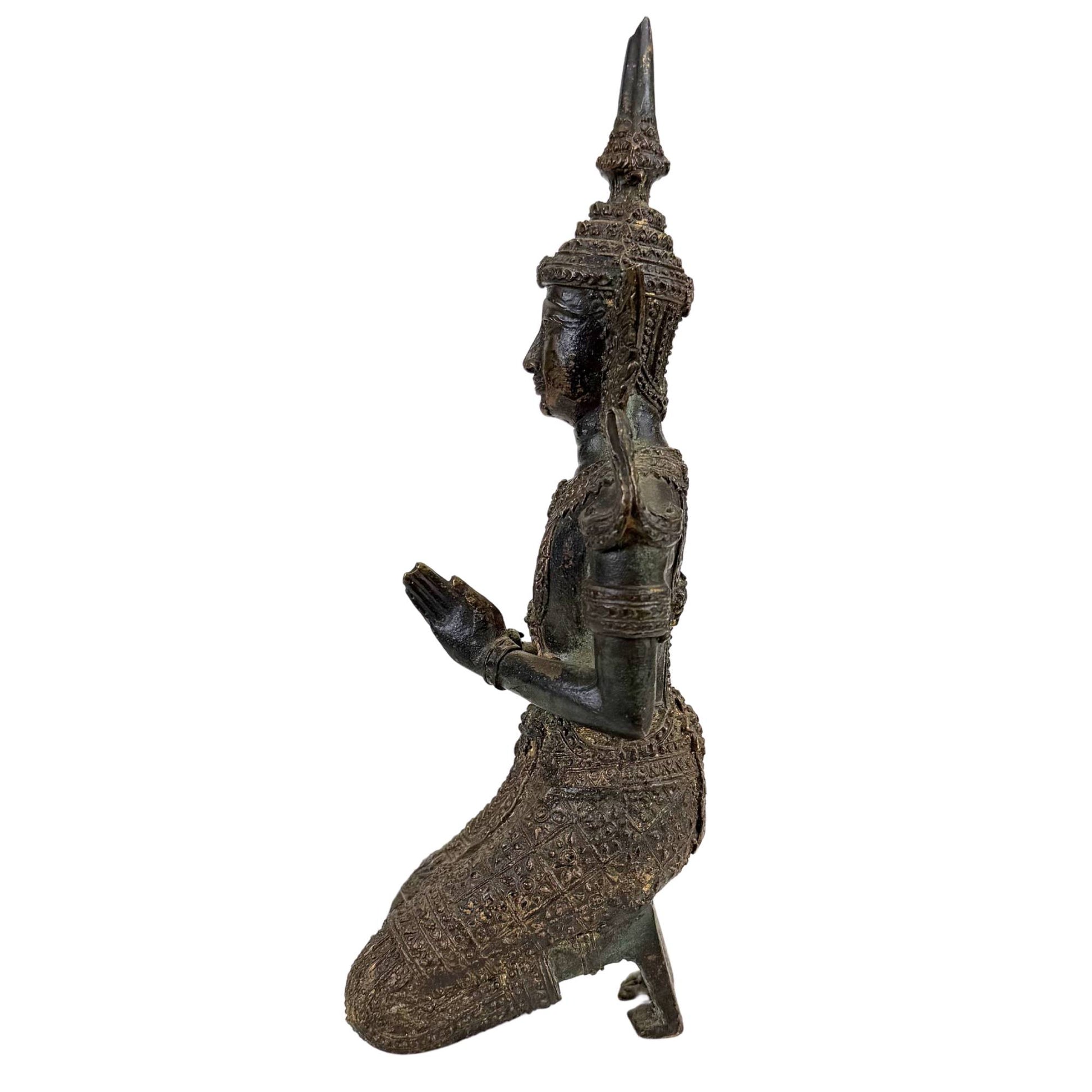 Theppanom Anjali Mudra betende Hände Bronze