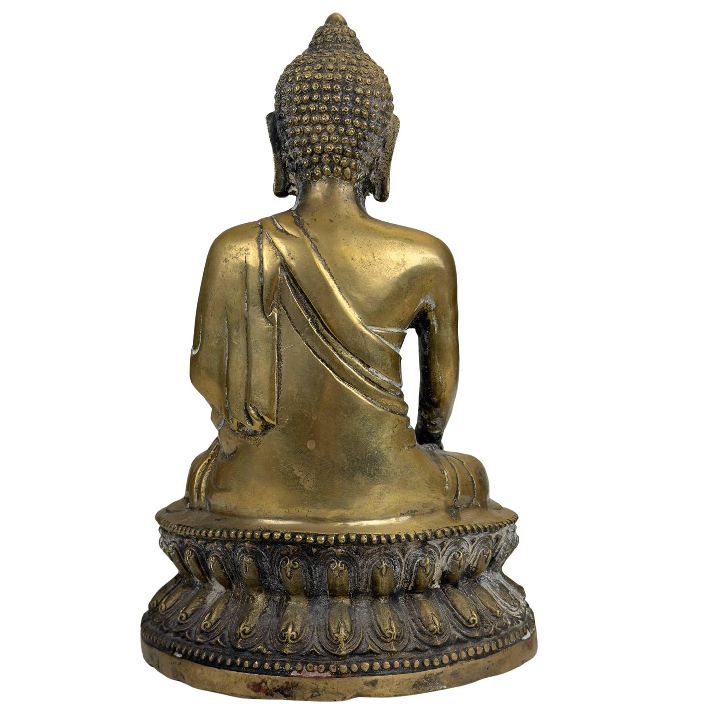 Tibetischer Medizinbuddha in vergoldeter Bronzeversion