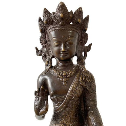 traditionelle ankara BuddhaBudd-ueue Bronze