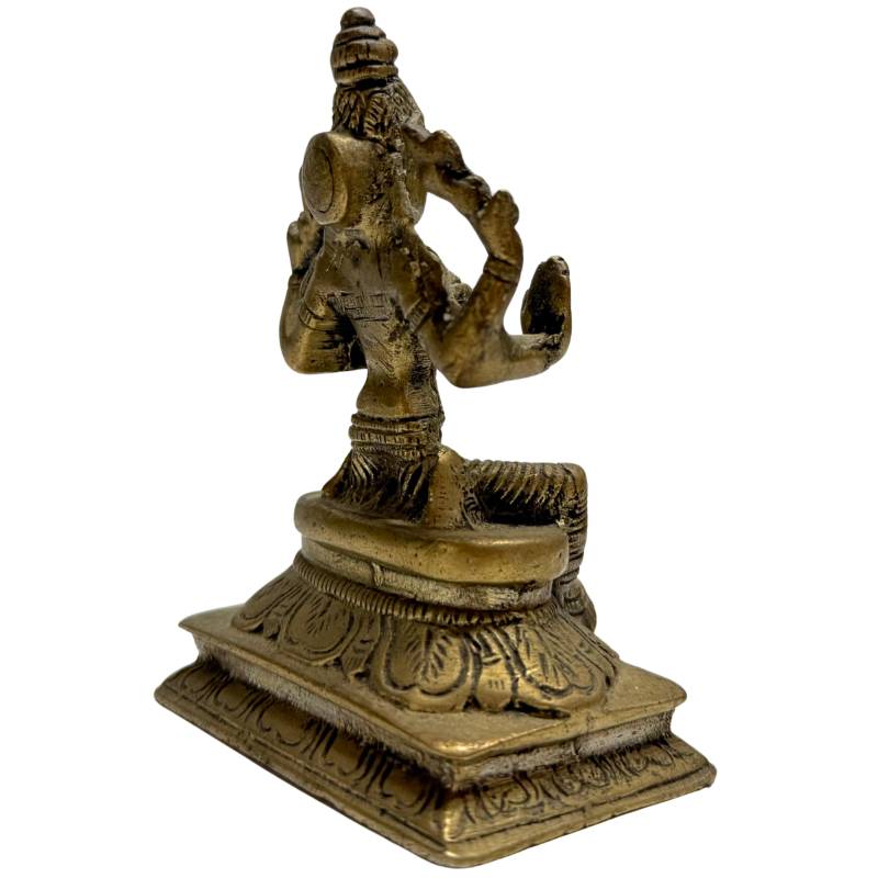 Traditionelle Bronzestatue der hinduistischen Göttin Lakshmi