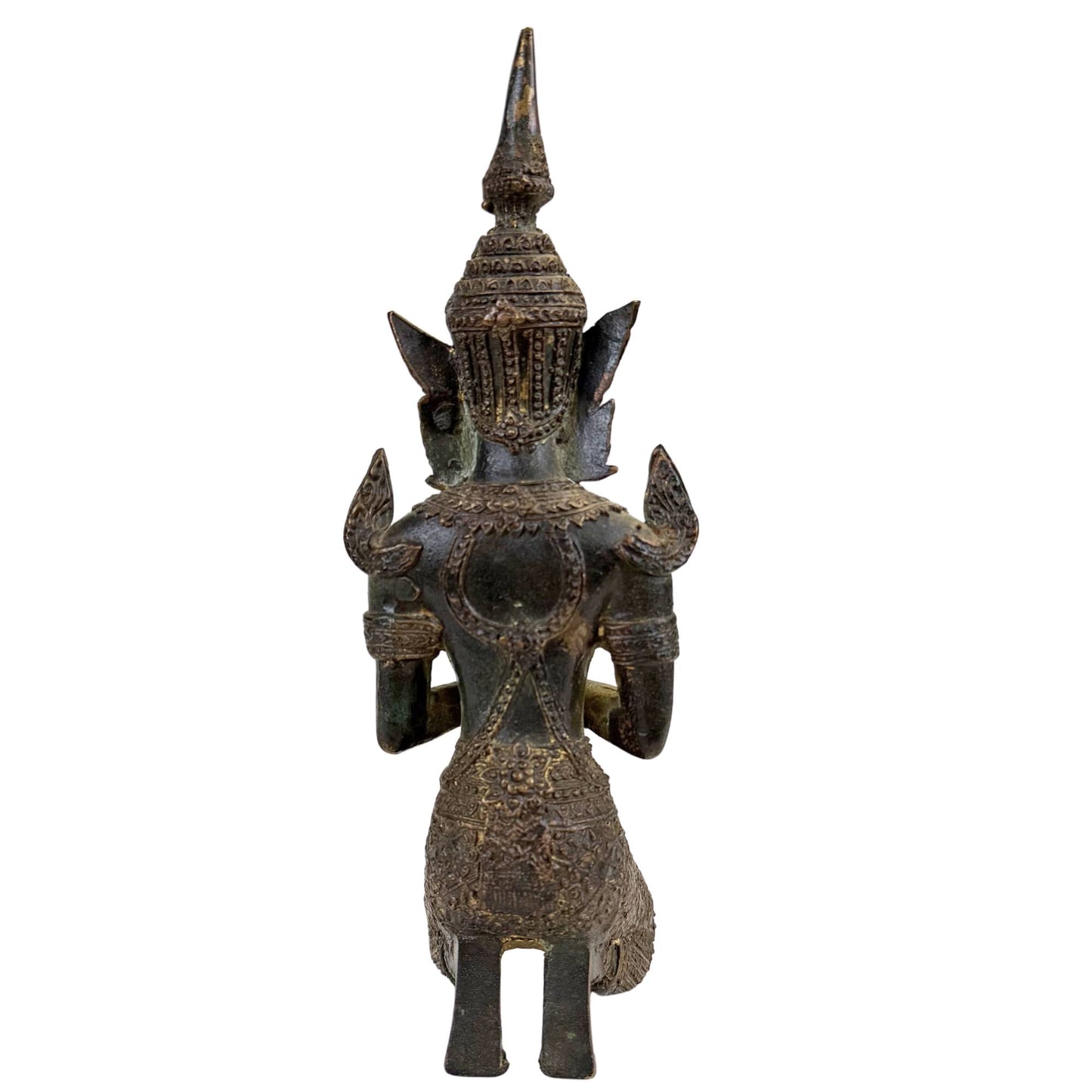 traditionelle thailändische Kunsthandwerksdekoration aus Bronzeguss
