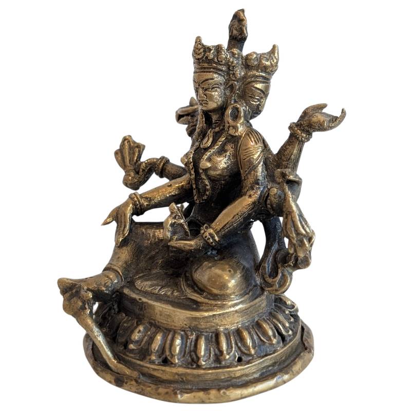 Buddhistisches Ritualbild von Ushnishavijaya