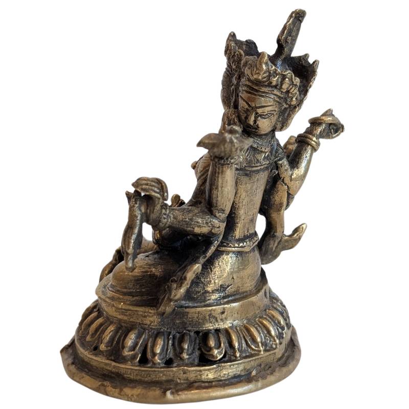Sitzende buddhistische Schutzgöttin Ushnishavijaya