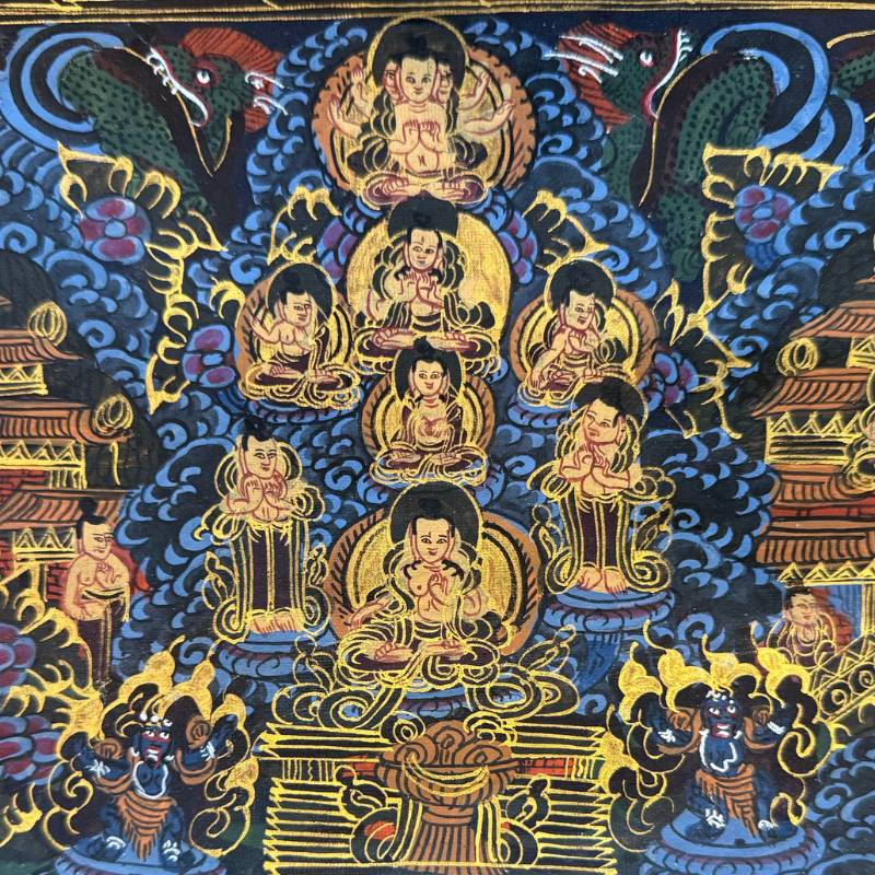 Rituelle geometrische Komposition des Vajradhatu-Mandala