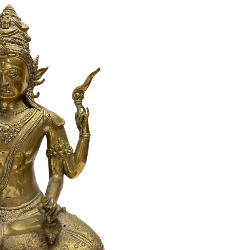 Avalokiteshvara Vajrayana Bodhisattva mit Spuren ritueller Verwendung