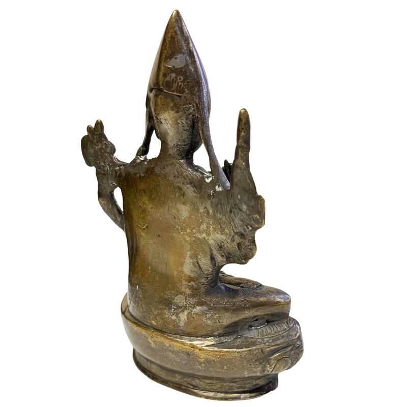 Fein gearbeitete, handgravierte Detaildarstellung einer Mönchskutte aus dem 19. Jahrhundert.