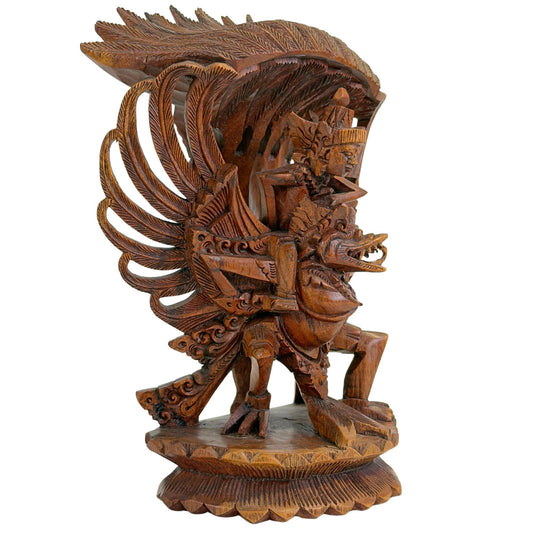 Vintage Holz-Garuda-Statue aus Bali, Indonesien