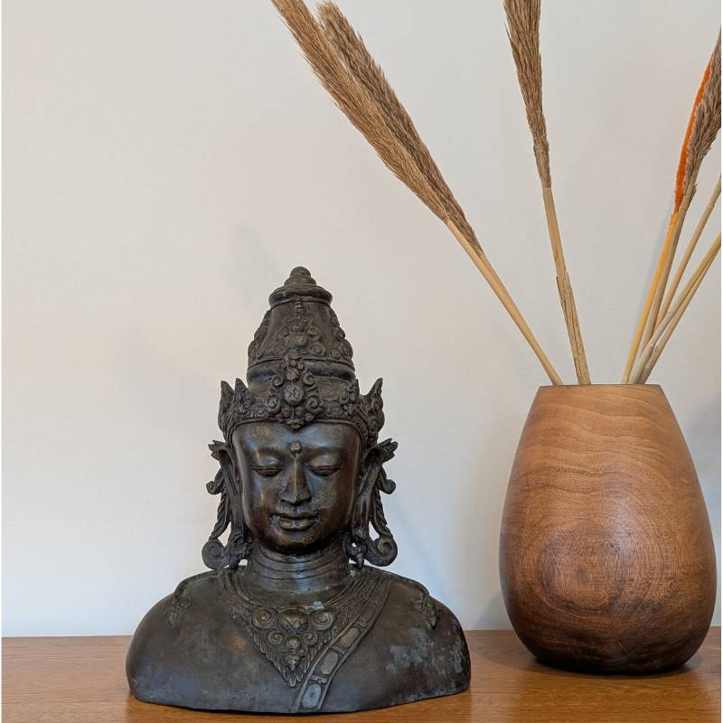 Vishnu-Büste aus Kambodscha, 17.–18. Jahrhundert