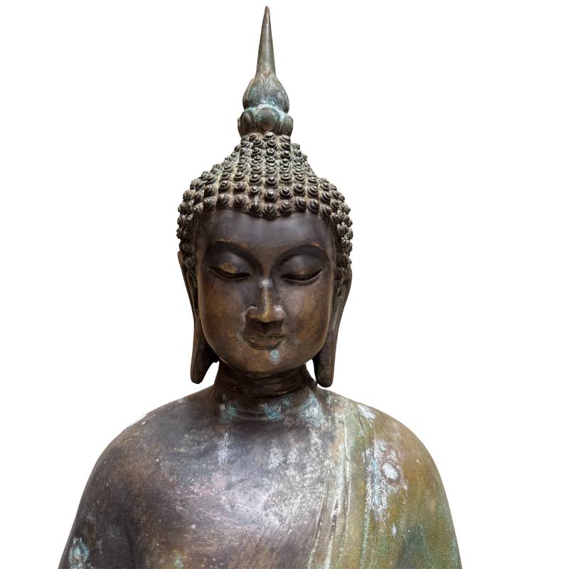 Frühe chinesische Buddha-Statue im Ming-Stil