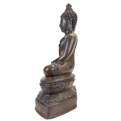 Profil der schlanken, eleganten Linien, charakteristisch für den Sukhothai‑Stil.