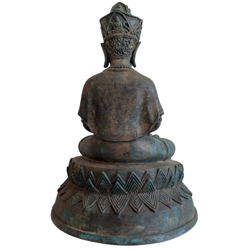 Bronzestatue des Avalokiteshvara aus Südostasien